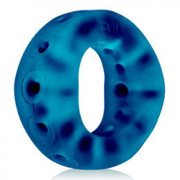 Эрекционное кольцо на член, силикон, синее – фото