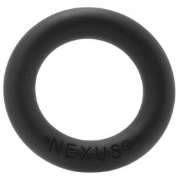 Эрекционное кольцо силиконовое ,черное  NEXUS – фото