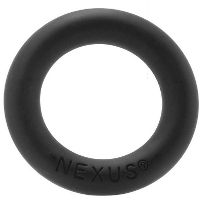 Эрекционное кольцо силиконовое ,черное  NEXUS (40795) – фото 1