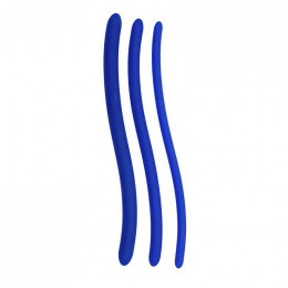 Уретральные стимуляторы из силикона (катетеры), синие 3 шт – фото
