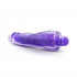 Вибратор реалистичный светящийся, фиолетового цвета, 22.8 см х 5 см (33710) – фото 3
