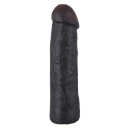 Насадка силікон удлинняющая Penis Sleeve black Size XXL – фото