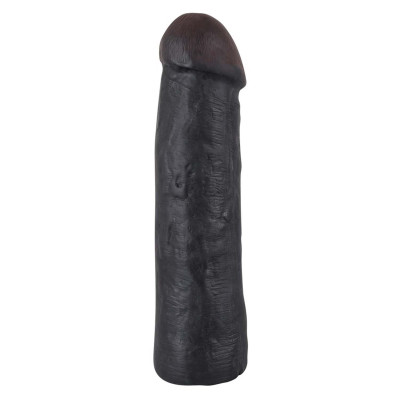 Насадка силикон удлинняющая Penis Sleeve black XXL Size (36906) – фото 1