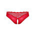 Трусики красные c вырезом Lovica crotchless panties S/M (35767) – фото 14
