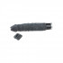 Вібратор з кібершкіри, чорного кольору, 20 см (6025) – фото 3