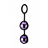 Вагинальные шарики ABS пластик фиолетовый 14см (37077) – фото 7
