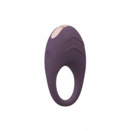 Эрекционное кольцо с вибрацией фиолетовое ROYAL FANTASIES AVETA