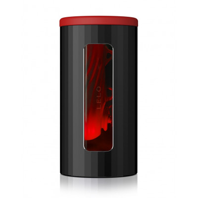 Мастурбатор смарт LELO F1S V2, с вибрацией и пульсацией, черно-красный (42072) – фото 1