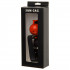 Кляп шарик красный из латекса с ремешком черного цвета, 4.5 см (41150) – фото 2