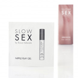 ПРОБНИК Гель для стимуляции сосков NIPPLE PLAY Slow Sex by Bijoux Indiscrets, 2 мл – фото