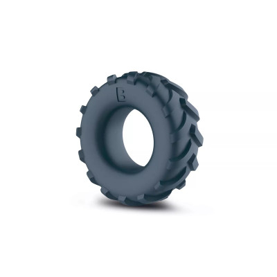 Кольцо эрекционное Boners Tire Cock Ring - Grey (53643) – фото 1