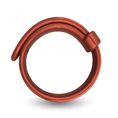 Ерекційне кільце-ремінець VELV'OR-ROOSTER JASON size ADJUSTABLE, червоне (53828) – фото 1