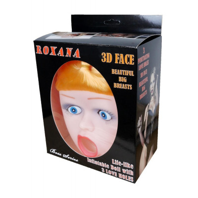 Лялька для сексу ROXANA з 3D обличчям, 3 отвори, 165 см (53990) – фото 1