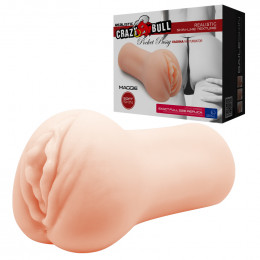 Мастурбатор вагина реалистичный Crazy Bull Maggie Pocket Pussy, 15.2 см