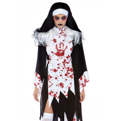 Костюм монашки убийцы Leg Avenue Killer Nun, 2 предмета, размер M/L (53036) – фото 1
