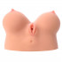 Мастурбатор-вагина с грудью, реалистичная, киберкожа, с вибро Kokos Juliana Breast (53219) – фото 4