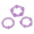 Набор эрекционных колец Get Hard, 3 шт, фиолетовые (5568) – фото 2