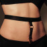 Пояс для белья Bijoux Indiscrets MAZE - Lingerie and stocking belt, черный (52953) – фото 4