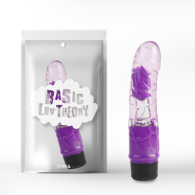 Вибратор реалистичный Realistic Vibe, фиолетовый, 18 х 3.8 см (52507) – фото 1