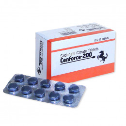 Возбуждающие таблетки CENFORCE 200 мг Силденафил, цена за 1 таблетку