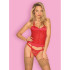 Корсет эротический Obsessive Flameria Corset, красный, размер S/M (206925) – фото 8