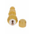 Вибратор реалистичный со стимулятором клитора TOYJOY, золотой, 22.1 х 4.4 см (203727) – фото 3