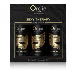 Набор мини массажных масел Sexy Therapy Orgie, 3 шт х 30 мл – фото