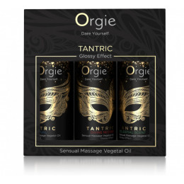 Набір міні масажних олій Tantric Orgie, 3 шт х 30 мл