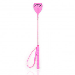 Кнут длинный Fetish Whip NYX розовый, 190 см – фото