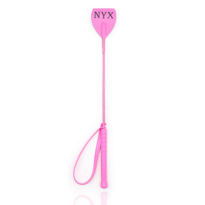 Батіг довгий Fetish Whip NYX рожевий, 190 см (204991) – фото 1