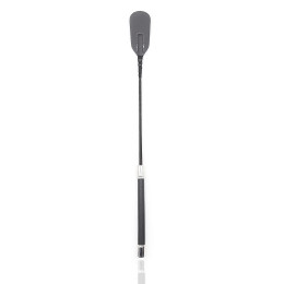 Стек из экокожи, с серебристыми наконечниками на ручке, 45 см – фото
