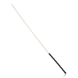 Ротанг (розги) деревянный, одиночный, черная ручка, 60 см
