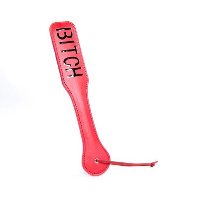 Шлепалка с надписью BITCH, красная, 31.5 см (208099) – фото 1