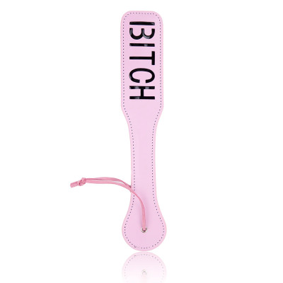 Шлепалка з написом Bitch, рожева, 31.5 см (208096) – фото 1