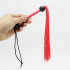Плеть силиконовая с прозрачной ручкой, 39 см, красная (208077) – фото 3