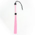 Плеть силиконовая с прозрачной ручкой, 39 см, розовая (208078) – фото 2