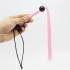 Плеть силиконовая с прозрачной ручкой, 39 см, розовая (208078) – фото 3