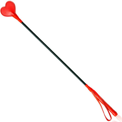Стек у формі сердечка, червоно-чорний, 60 см (205194) – фото 1