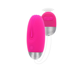 Віброяйце з дистанційним пультом Toy Joy Funky Remote Egg, рожеве – фото