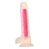 Фалоімітатор світиться в темряві Dream Toys Radiant, l, рожевий (205687) – фото 7