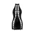 Платье сексуальное со шнуровкой Noir Handmade M, винил, черное (208312) – фото 5