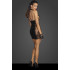 Платье сексуальное с полупрозрачными вставками Noir Handmade M, винил, черное (208371) – фото 3