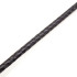 Стек БДСМ с плетеным стержнем, черный, серебристый наконечник, 60 см (207925) – фото 3