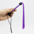 Плеть силиконовая с прозрачной ручкой, 39 см, фиолетовая (208079) – фото 2