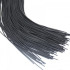 Плеть силиконовая с прозрачной ручкой, 39 см, черная (208080) – фото 2