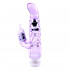 Вибратор-кролик Chisa Crystal Jellie Pleaser, фиолетовый, 21 см х 3.7 см (205436) – фото 2