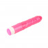 Вибратор прямой, реалистичный, на батарейках, розовый, 23 х 4.3 см (41627) – фото 6
