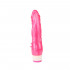 Вибратор гелевый, розовый, 20.5см х 5см, Chisa без упаковки (41111) – фото 4