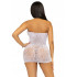 Платье сексуальное в сетку со стразами Leg Avenue Rhinestone, белое, размер One Size (207464) – фото 8