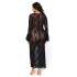 Платье эротическое кружевное Leg Avenue, длинное, черное, размер XL/XXL (207447) – фото 2